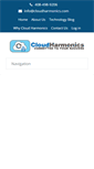 Mobile Screenshot of cloudharmonics.com